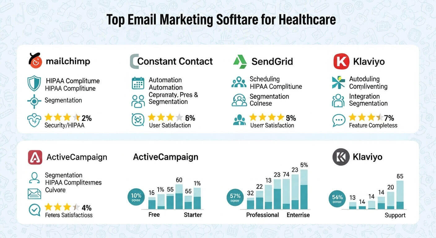 What is the best email marketing software for healthcare
