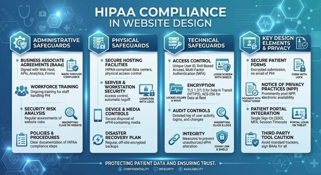 HIPAA Compliance in Website Design